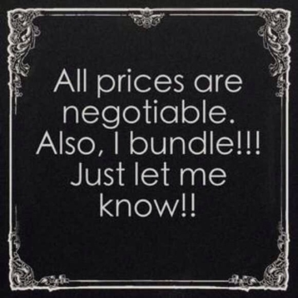 Reasonable Offers Considered!